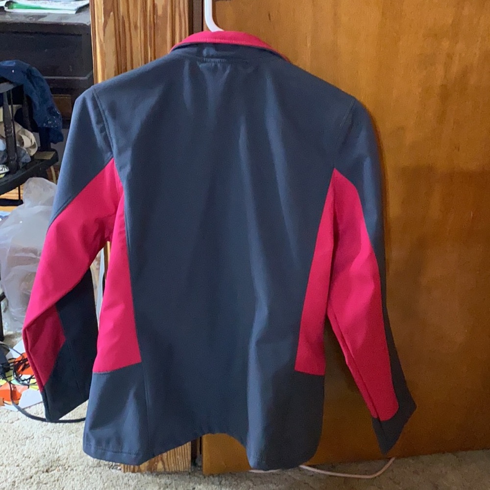 Port Authority Women's Jacket - Black and Pink - Picture 3 of 6